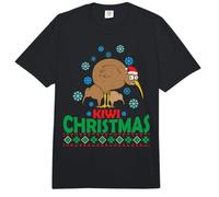 Navidad FEA con Kiwi Bird de Nueva Zelanda Comfort Colors Adult Heavyweight T-Shirt
