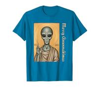 Navidad Feliz Anunnakimas Alien Sci Fi Holiday Camiseta