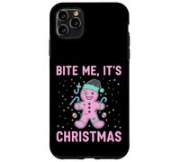 Navidad Gótica Pastel Goth Espeluznante Pan de Jengibre Carcasa para iPhone 11 Pro MAX