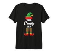 Navidad grupal The Crafty Elf Family Matching Camiseta Premium
