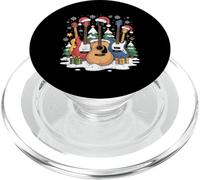 Navidad Guitarras Santa Sombreros Copos de Nieve Música Festiva PopSockets PopGrip para MagSafe