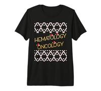 Navidad Hospital Médicos Enfermería Hematología Oncología Camiseta Premium
