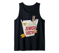Navidad judía Divertido Navidad Hanukkah Comida China Camiseta sin Mangas