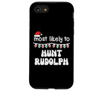 Navidad más Probable para Cazar Renos Navidad Familia Coincidencia Carcasa para iPhone SE (2020) / 7/8