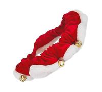Navidad - Neccols de vacaciones, accesorio de cachorro lindo ajustable con campana | Equipo de entrenamiento al aire libre, ropa en casa en la habitación, fiesta de boda, senderismo