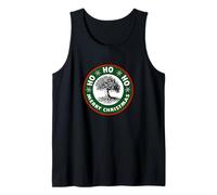 Navidad Olivo Mediterráneo Amantes de la Comida Camiseta sin Mangas