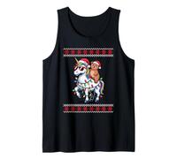 Navidad Oso Unicornio Gafas De Sol Osos Camiseta sin Mangas