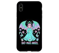 Navidad Pastel Goth Espeluznante Kawaii Lindo Murciélago Carcasa para iPhone XS MAX