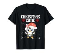 Navidad Penguin Lover Pájaro sin Vuelo Lindo Navidad Cutie Camiseta