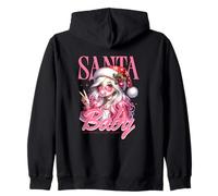 Navidad - Santa Baby Let The Fun Begin Sudadera con Capucha