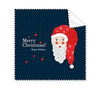 Navidad Santa Claus Feliz Navidad Festival ilustración patrón Gafas Gamuza de Limpieza paño del teléfono Limpiador de Pantalla 5 Piezas