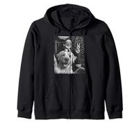 Navidad Santa Claus Merry X-Mas Funny Dog Selfie Hombres Mujeres Sudadera con Capucha