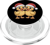 Navidad Santa Dibujos Animados Patitos Feos Navidad Suéter Patos PopSockets PopGrip para MagSafe