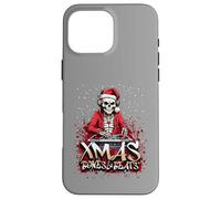 Navidad - Santa DJ Bones & Beats Music Carcasa para iPhone 16 Pro MAX