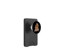 Navidad Santas Favorito Boujee Leopardo Moda Navidad PopSockets PopWallet para MagSafe