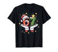 Navidad Seis Siete Meme Divertido Viral Diciendo Humor Festivo Camiseta