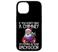 Navidad si no Tienes Chimenea Navidad Adulto Humor Mordaza Hombres Carcasa para iPhone 14
