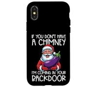 Navidad si no Tienes Chimenea Navidad Adulto Humor Mordaza Hombres Carcasa para iPhone X/XS
