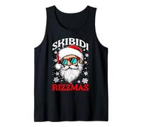 Navidad Skibidi Rizz Rizzmas Funny Santa Sigma Bruh Gen Z Camiseta sin Mangas