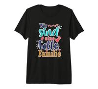 Navidad Somos una Gran Familia Camiseta Premium