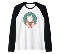 Navidad Winnie The Pooh Have a Cute Camiseta Manga Raglan