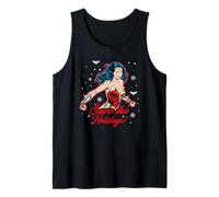 Navidad Wonder Woman Saving The Holidays Camiseta sin Mangas