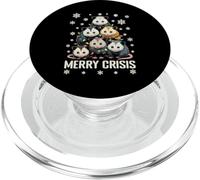 Navidad Zarigüeya Feliz Crisis Zarigüeya PopSockets PopGrip para MagSafe