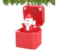 Navideña - Papá Noel Divertida Decoración Navideña | Tarjetero Infantil Broma Hbox | Para Obsequios De Fiestas, Rellenos De Calcetines, Niños, Familiares, Amigos, Cumpleaños Y Días Festivos.