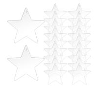 Navideño Acrílico- Artesanía De Bricolaje Con Forma De Corazón, Decoraciones Para Árboles De Navidad, Colgante Navideño, Pieza Acrílica | Decoraciones Navideñas De Acrílico De Es