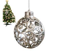 Navideño Brillante: Dije Colgante De Temporada, Decoración De Árbol Navideño, Unidad De Dije Festivo | Accesorio para Puerta Delantera De Porche Y Ventana, Colgante De Navidad, para El H