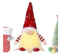 Navideño,Con Muñeca De Peluche Con Lentejuelas - Con Lentejuelas Gnomos Navideños Que Se Iluminan - para Fiesta Navideña Invierno Festivo Hogar Lugar de Trabajo Estantería Cocina Repisa Apartamento Do