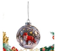 navideños - 2,76 Pulgadas | de Navidad inflables Gigantes con diseño Duradero Decorativo 3D, Ventana, jardín | navideño de Bolas de Transparente para decoración navideña
