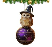 Navideños de Animales | Decoración Acrílica De Dibujos Animados 2D,Bola de Navidad,para Familia, Exterior E Interior, Exhibición En Ventana, Decoración De Puerta, Hogar Navideño