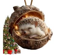 Navideños de Animales para el Árbol de Navidad,Decoración Divertida 3D de Bellota para el Hogar | Navideños Bonitos para Árbol De Navidad | para Exterior Chimenea Estancia Jardín Patio