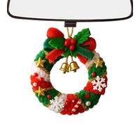 Navideños De Crochet | Árboles De Navidad De Ganchillo Manual | Colgantes Manualidades para Espejo Retrovisor Hogar Principiantes Decoración