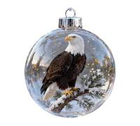 navideños de pájaro - Colgante de Navidad 3D | Colgante de colibrí de águila navideña para interiores, hogar, salón, ventana, pared, árbol genealógico, decoración de vacaciones de invierno