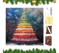 Navideños para Adultos Juguetes Educativos de Árbol de Navidad de Madera | Juegos de para Adultos de Vacaciones Para Niños Familia Niños Amigos Hogar Escuela Fiesta De Cumpleaños Educación