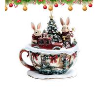 Navideños para Árbol, Decoración Navideña Plana para Árbol, Decoración para Fiestas como Mochila Tote Estantería Interior de Auto Escaleras Chimenea