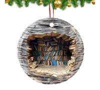 Navideños Vintage: Decoración Navideña Retro, Clásicos | Adornoss De Brillante, Detalles Nostálgicos De Temporada, Elegante Colección, Accesorios Tradicionales DEE Hoja