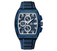 NAVIFORCE Reloj deportivo cronógrafo impermeable para hombre, con fecha automática, relojes de pulsera de cuarzo para mujer, correa de silicona colorida, azul, Moderno