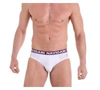 Navigare 324, Slip para Hombre, Multicolor (Bianco/Nero/Antracite/Navi Bianco/Nero/Antracite/Navi), Large (Tallas De Fabricante:5), Paquete de 6