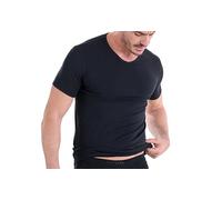 Navigare 571, Camiseta Para Hombre, Negro, Large (talla del fabricante: 5), Pack de 3