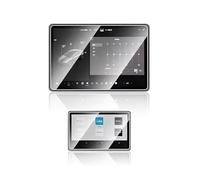 Navigation Protector Pantalla Para Tesla Para Model 3 Para Highland 2024 Protector Pantalla Película Vidrio Templado HD Cubierta Protectora Navegación Film Protección GPS(Front and Rear)