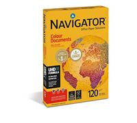 Papel fotocopiadora Navigator a3 120 gr de gramaje 500 hojas blanco