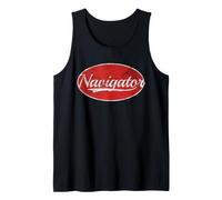 Navigator Athletic Varsity Explorer Design Camiseta sin Mangas
