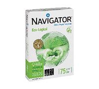Navigator Eco-Logical - Pack con 500 hojas de papel para fotocopiadora, A4, 75 gr