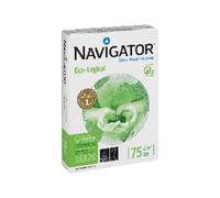 Navigator - Eco-Logical papel para impresora de inyección de tinta A4 (210x297 mm) 500 hojas Blanco