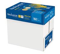 Navigator Office Card - Caja con folios de papel multifunción, 250 hojas, 5 paquetes, 160 g/m²