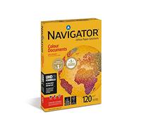 Papel fotocopiadora Navigator a4 120 gr de gramaje 250 hojas blanco