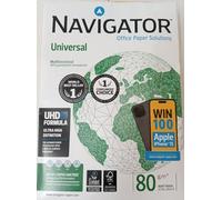 Navigator Paper-Media Universal A3 - Papel universal (DIN A3, 80 g/m², 500 unidades), color blanco